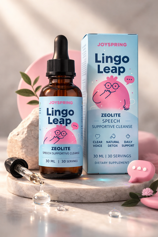 LingoLeap™ Zeolita Líquida – Detox Natural para Claridad y Apoyo al Desarrollo del Habla Infantil