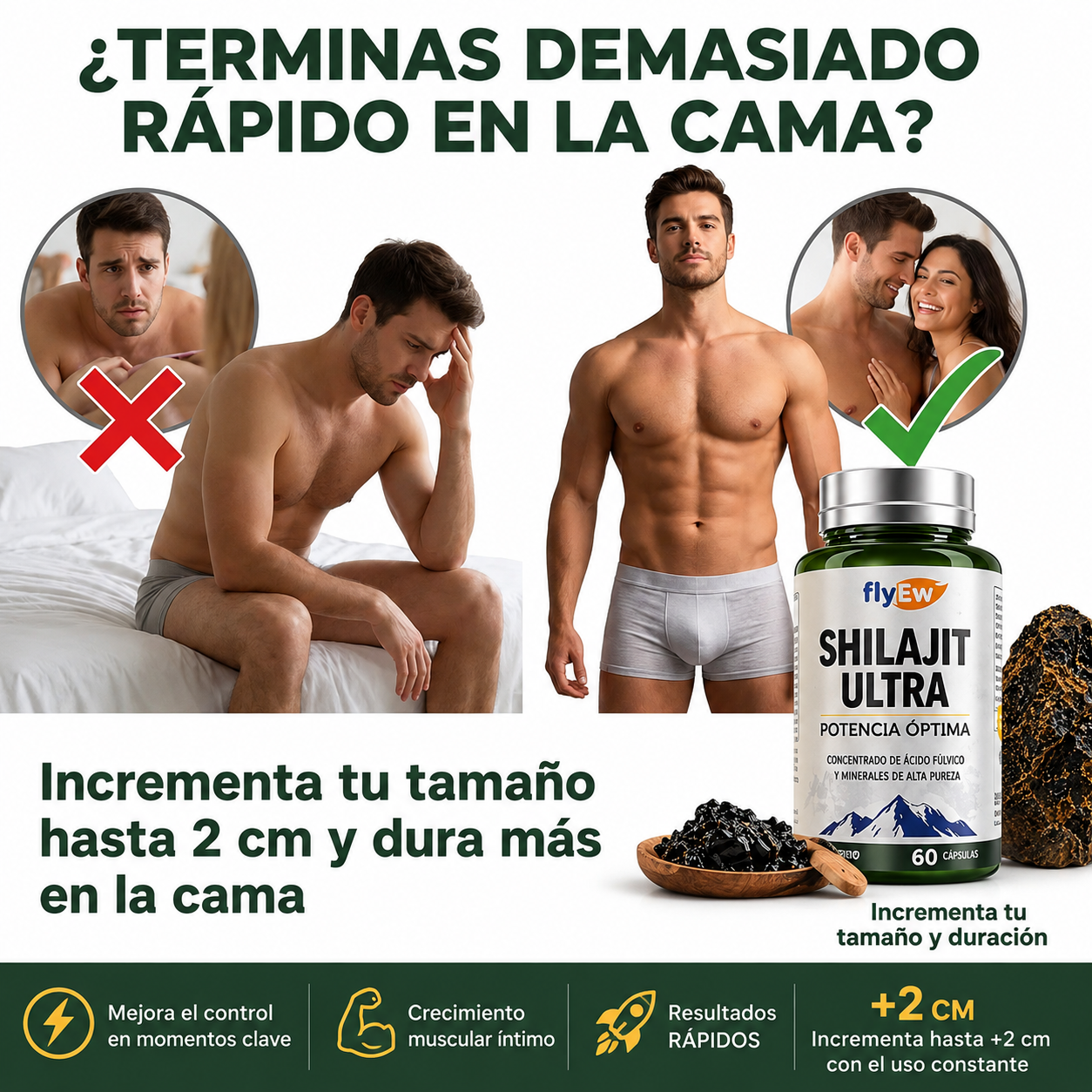 Shilajit Ultra x60 Cápsulas🔥💪