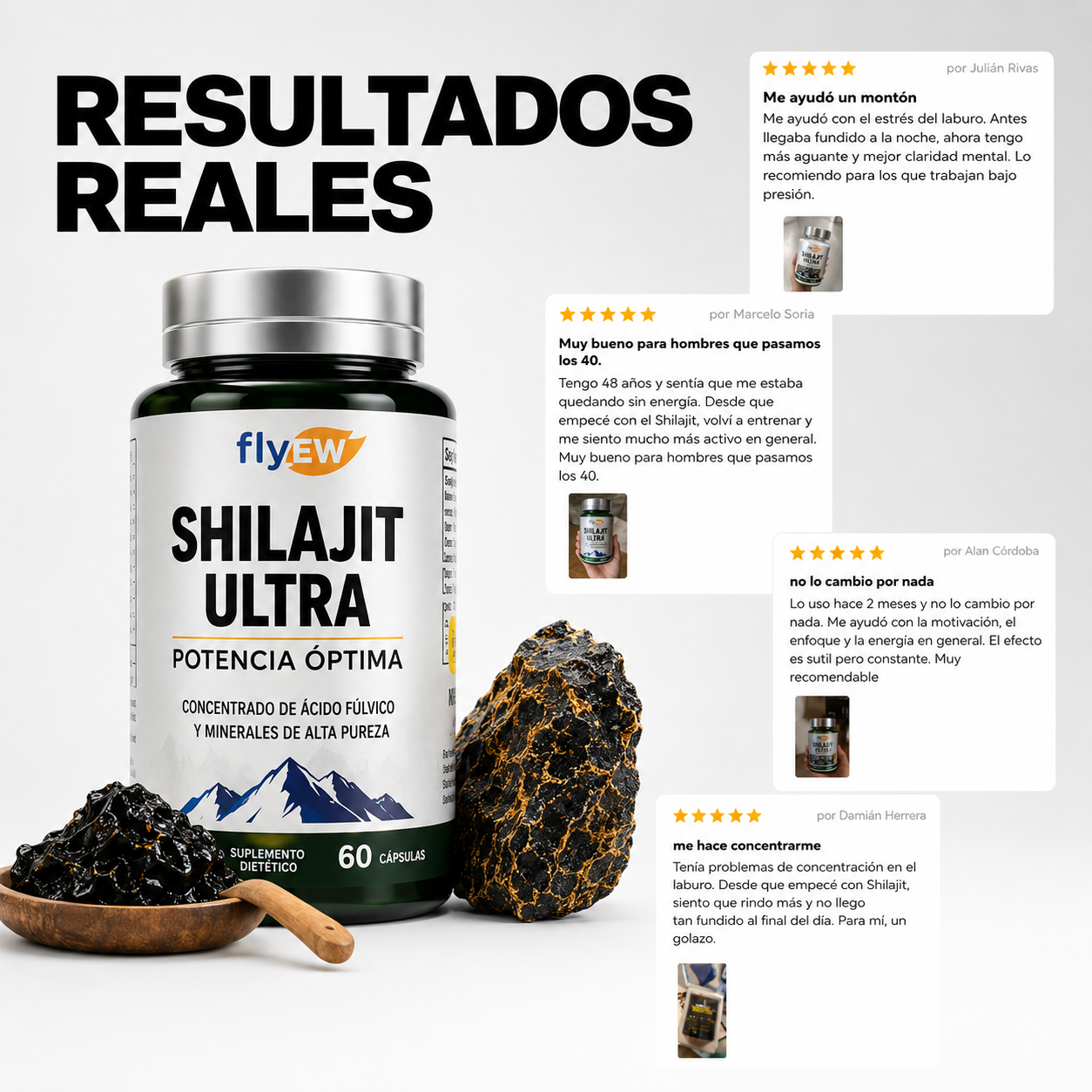 Shilajit Ultra x60 Cápsulas🔥💪