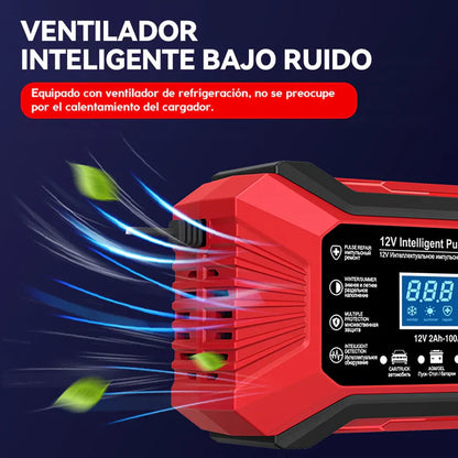 Arrancador Portátil De Baterías y Cargador 🏎️🚘 para Baterías de Auto y Moto