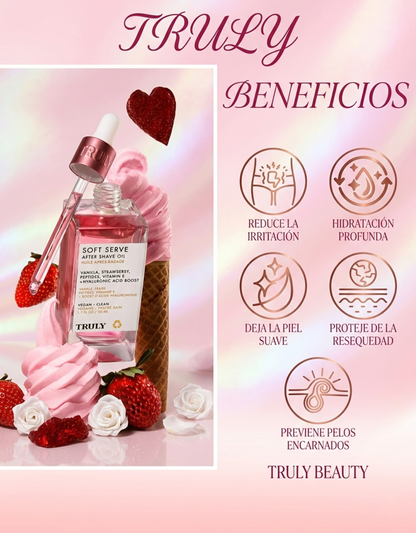 TRULY SOFT SERVE GLAZED DONUT – Aclarante, Piel luminosa, sin irritación  después de cada depilación + ENVIO GRATIS